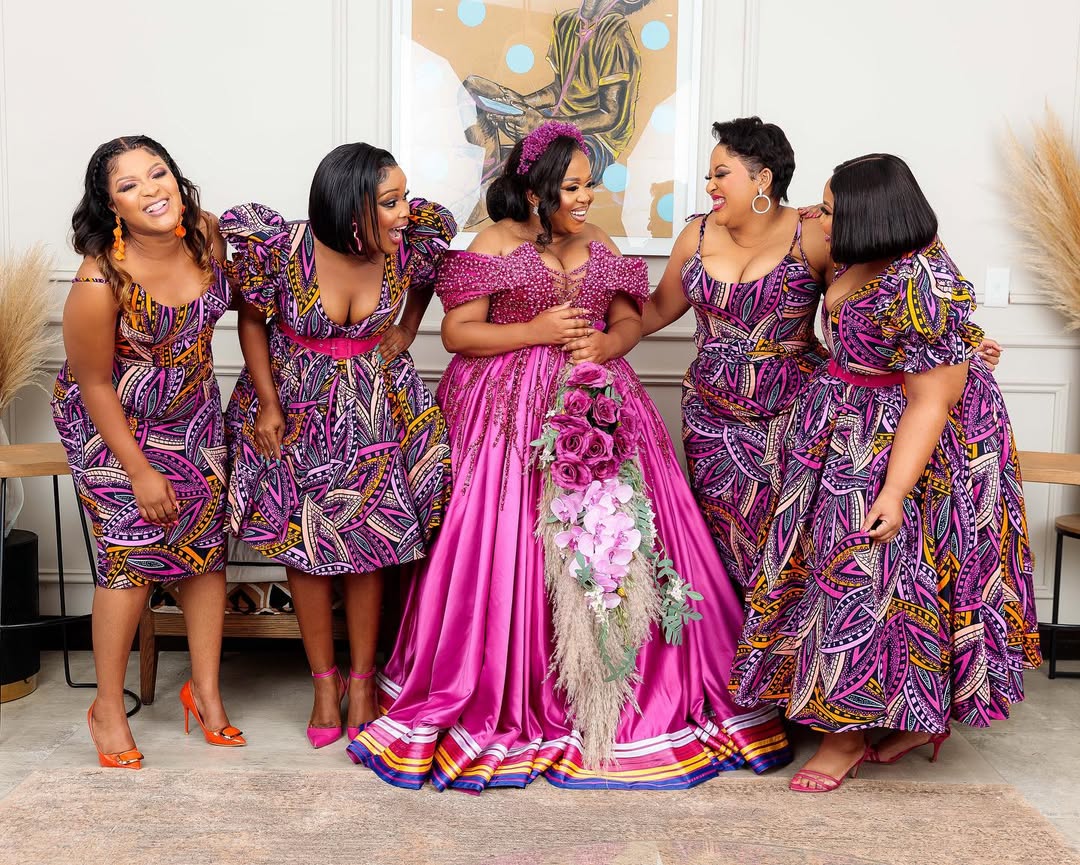 MASEBOTSANA IN PINK THE BALLGOWN