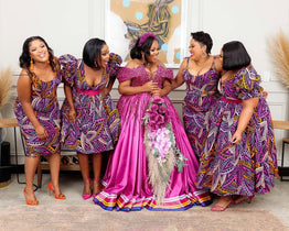 MASEBOTSANA IN PINK THE BALLGOWN