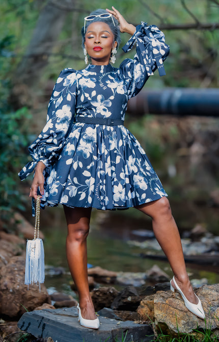 BAHWADUBA IN BLACK (MINI LENGTH)