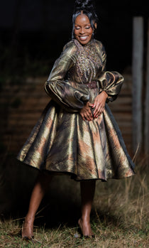 NALEDI THE DRESS (BEADED)