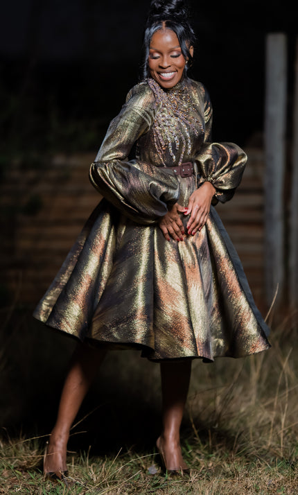 NALEDI THE DRESS (BEADED)