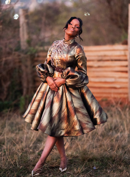 NALEDI THE DRESS (BEADED)