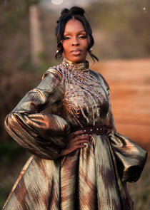 NALEDI THE DRESS (BEADED)