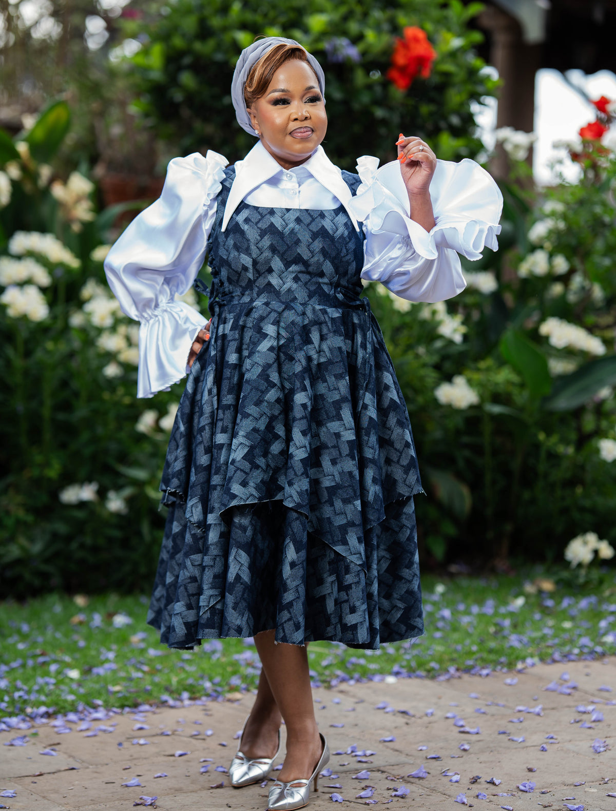 DITHETO THE DENIM DRESS