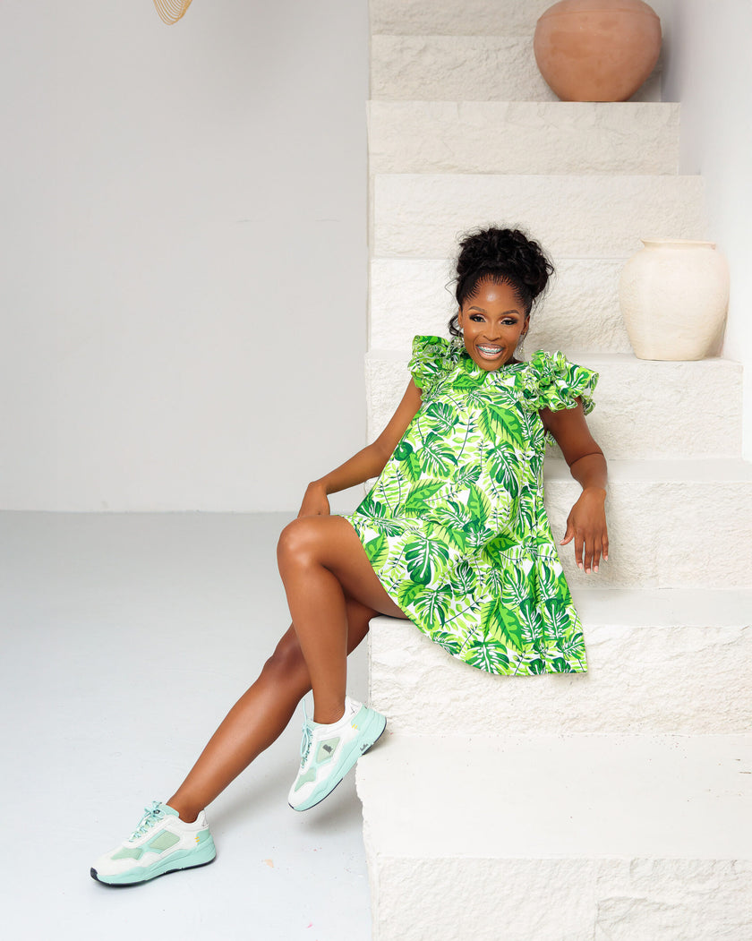 MOSHIDI THE TRAPEZE DRESS (MINI)