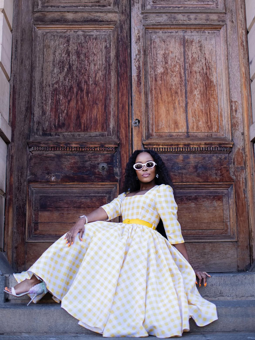 LESEDI THE DRESS IN YELLOW