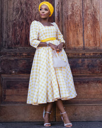 LESEDI THE DRESS IN YELLOW