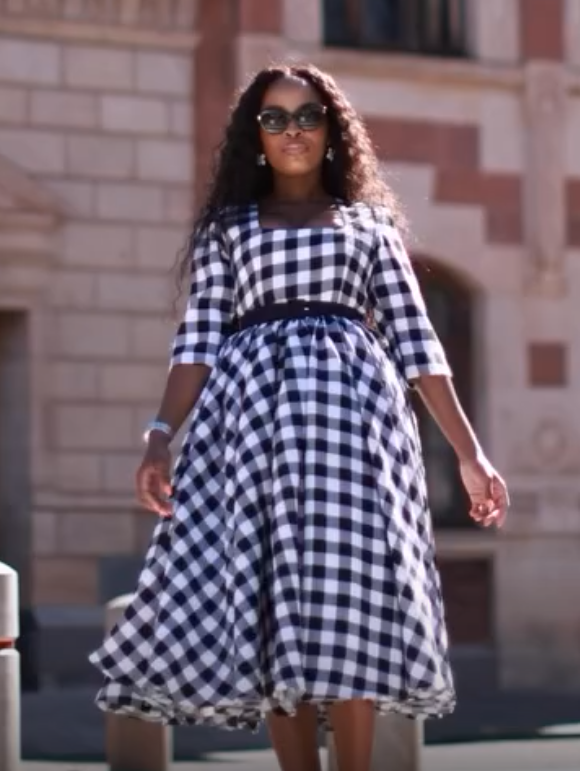 LESEDI THE DRESS IN BLACK