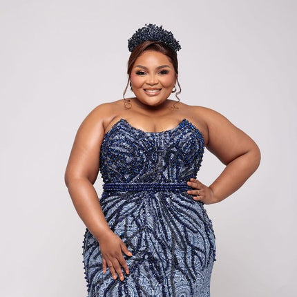 MOKGADI THE DRESS (WITHOUT OVERSKIRT)