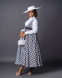 Mamothedi The Dress In Tea Length - BMashilo Designs