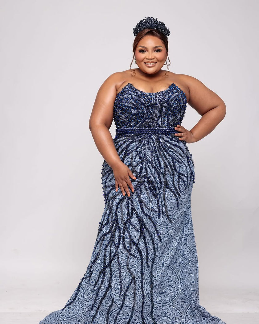 MOKGADI THE DRESS (WITHOUT OVERSKIRT)