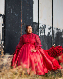 SERITHI SA PHIRI THE DRESS IN RED