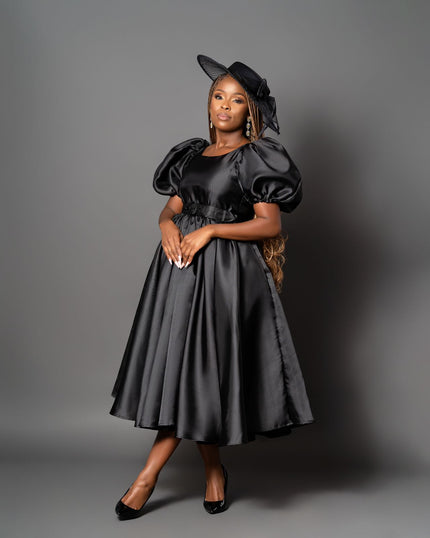 Omontle In Black Tea Length - BMashilo Designs