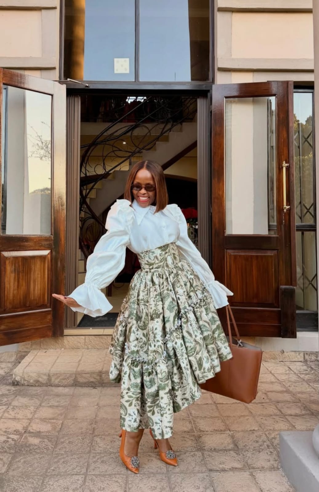 LEKEKE THE SKIRT IN GREEN