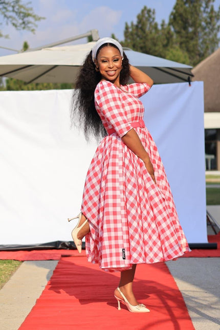 LESEDI THE DRESS IN RED