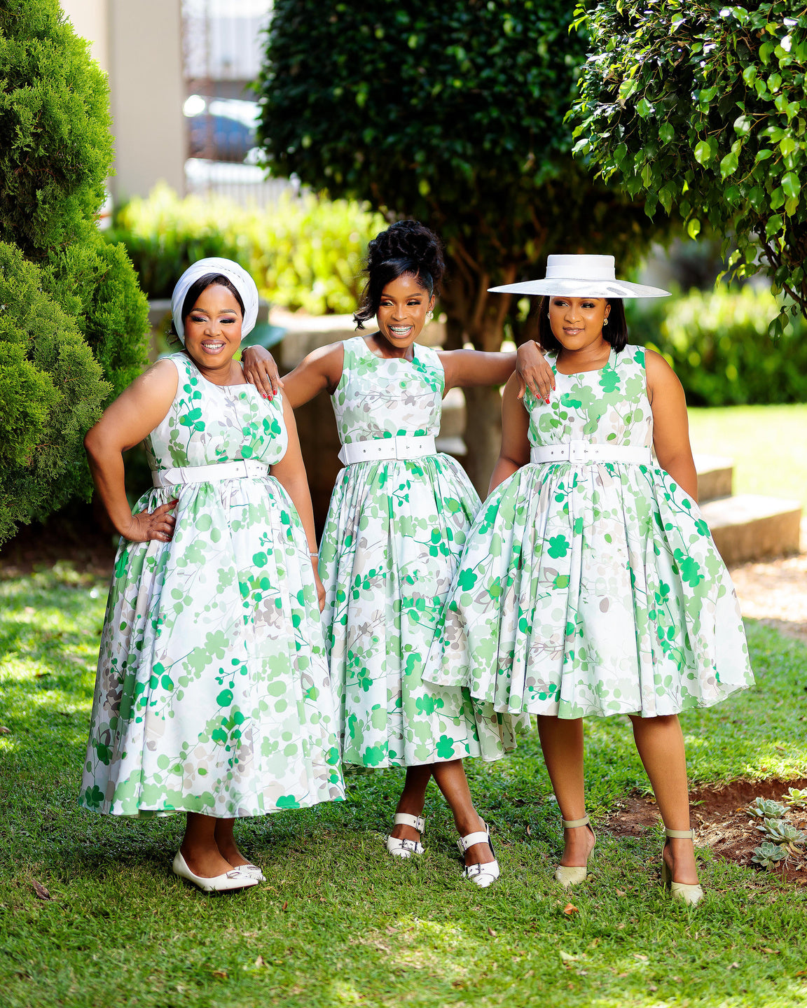Khanyisile In Green And White