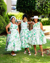 Khanyisile In Green And White