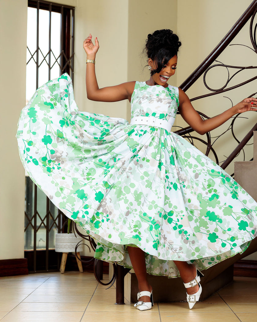 Khanyisile In Green And White