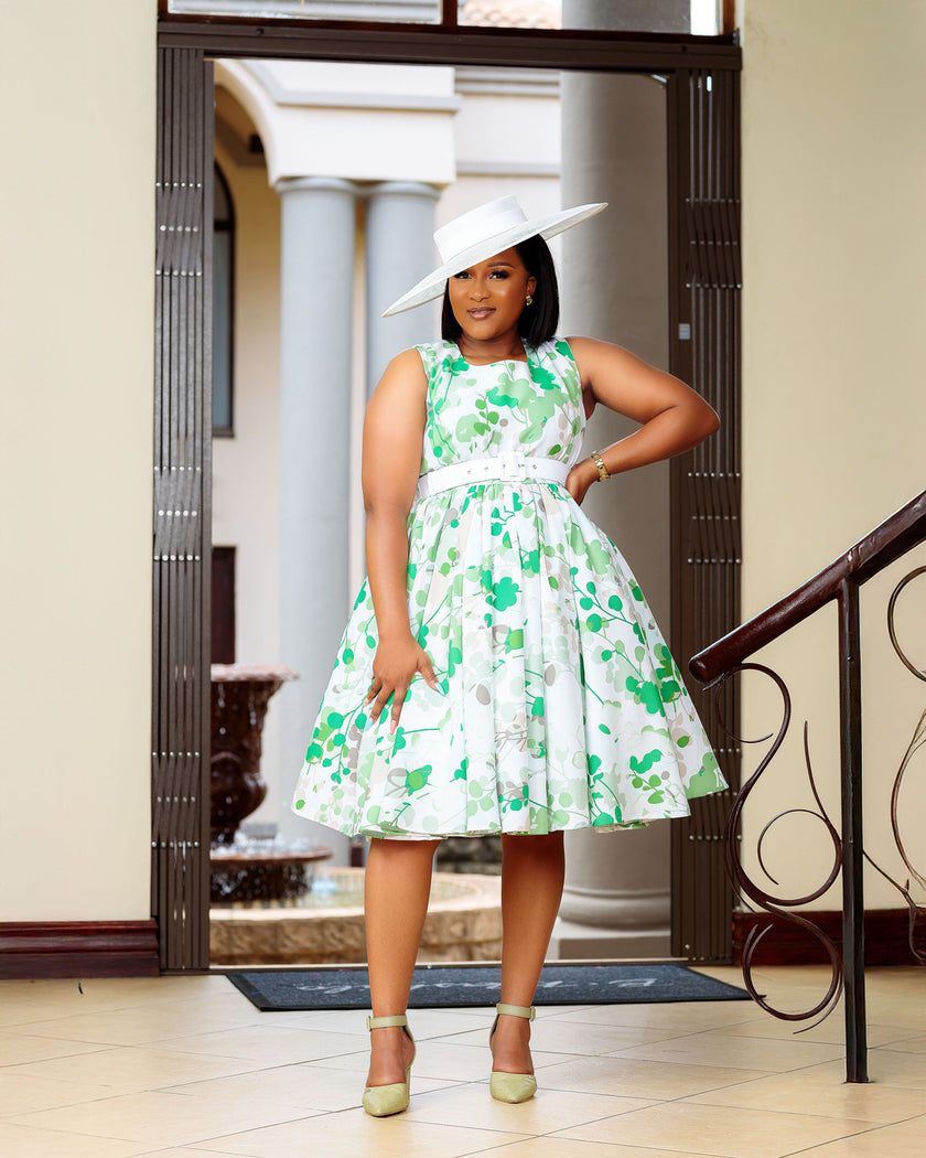 Khanyisile In Green And White