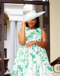 Khanyisile In Green And White
