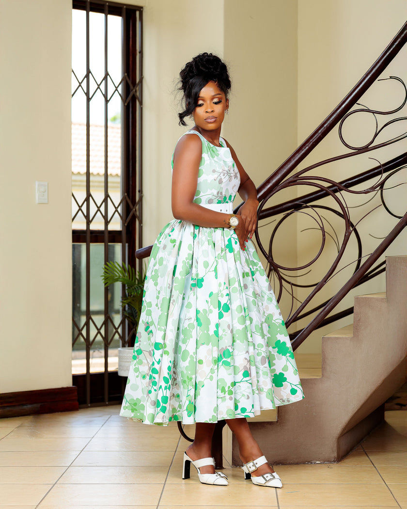 Khanyisile In Green And White