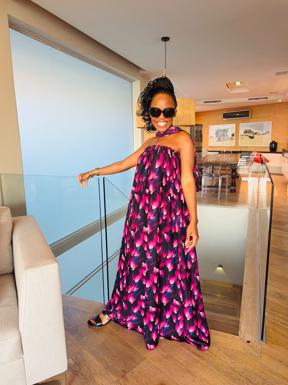 Nkosazana Maxi (Pink flower)