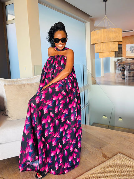 Nkosazana Maxi (Pink flower)